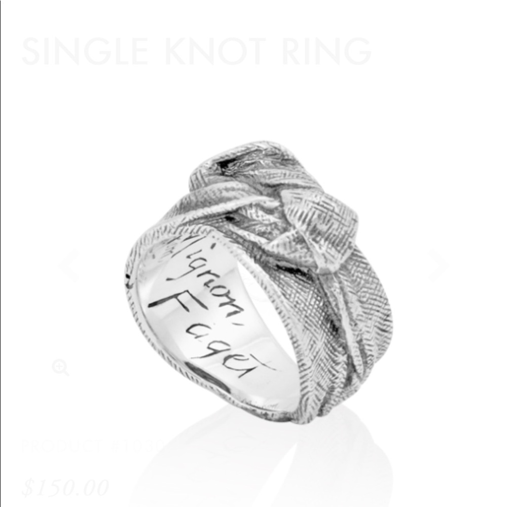 MIGNON FAGET SINGLE KNOT RING